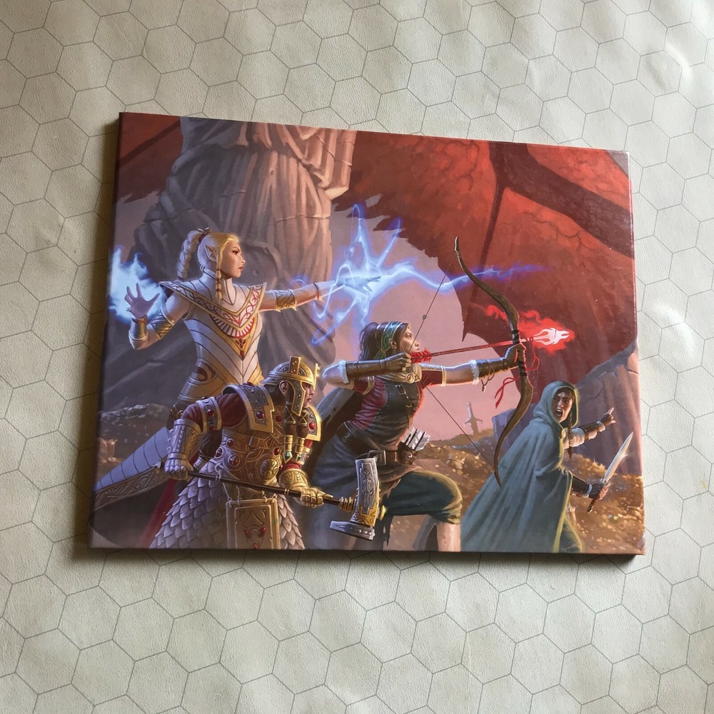 Dungeons and Dragons Dungeon Master's DM Screen Shield D&D 5th ed 2014 dungeons!