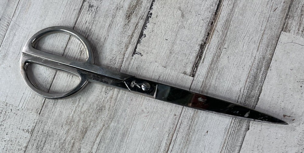 Vintage Sewing Scissors 9"