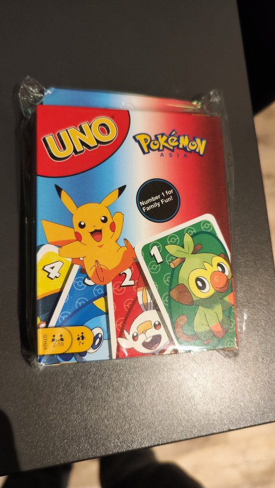 Uno Pokemon Edition Card Game