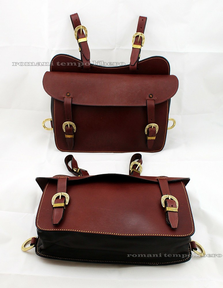 LEATHER POUCHES FOR AUSTRALIAN SADDLE
