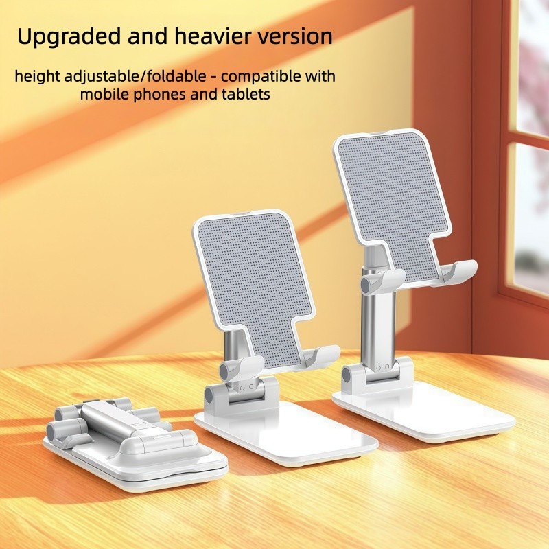 Foldable Phone Holder Adjustable Live Stream Office Desktop Lazy Stand