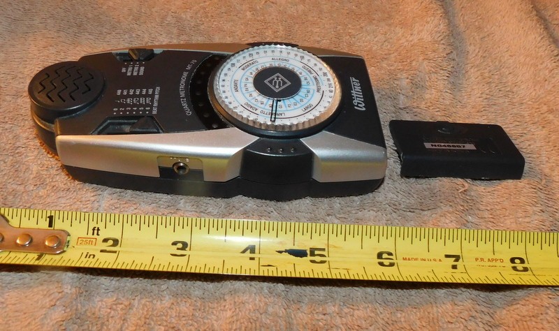 Wittner MT-70 Quartz Metronome Tested & Working Used