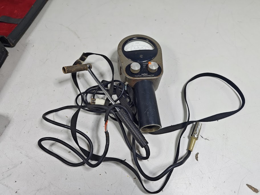 Wallac Thermo-Anemometer - Untested, For Parts