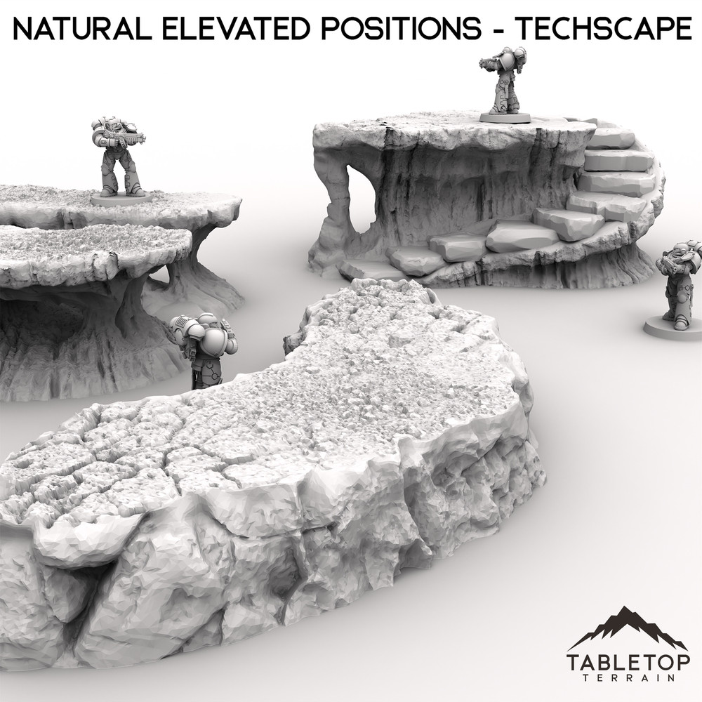Natural Elevated Positions - Techscape - Grimdark Gothic Wargaming Tabletop