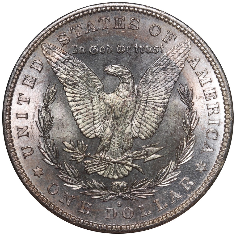 1880-S Morgan Silver Dollar GEM BU PL Superb & Flashy E771 JFW