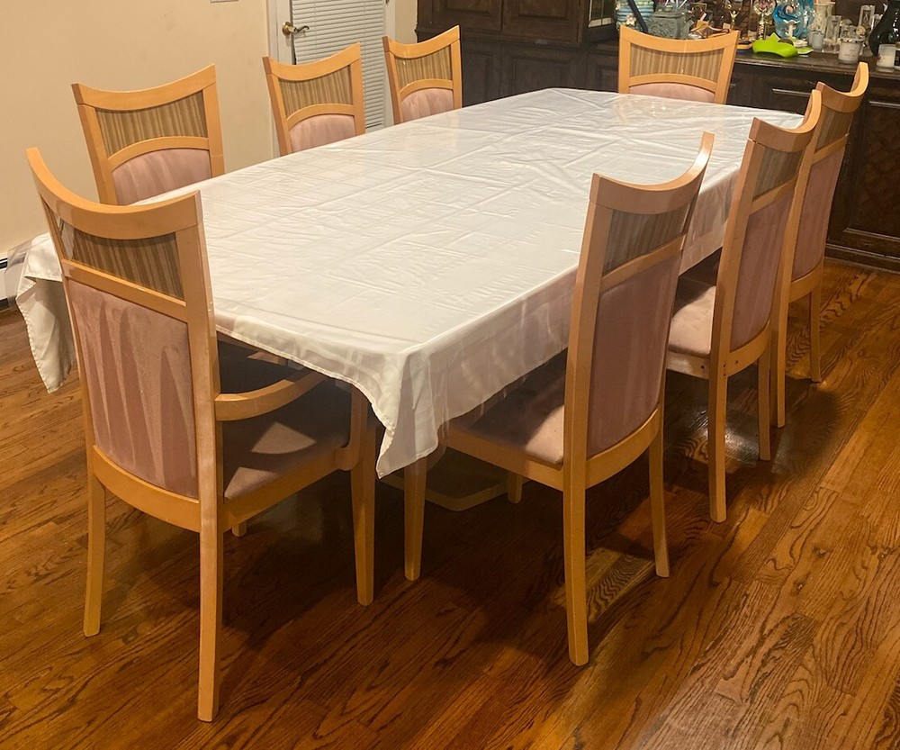 8 Chair Dining Table Set 