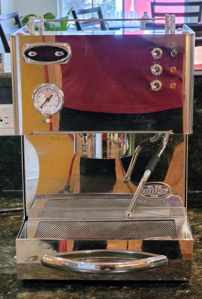 Silvano Quick Mill EVO Espresso Machine... Mint!  04005