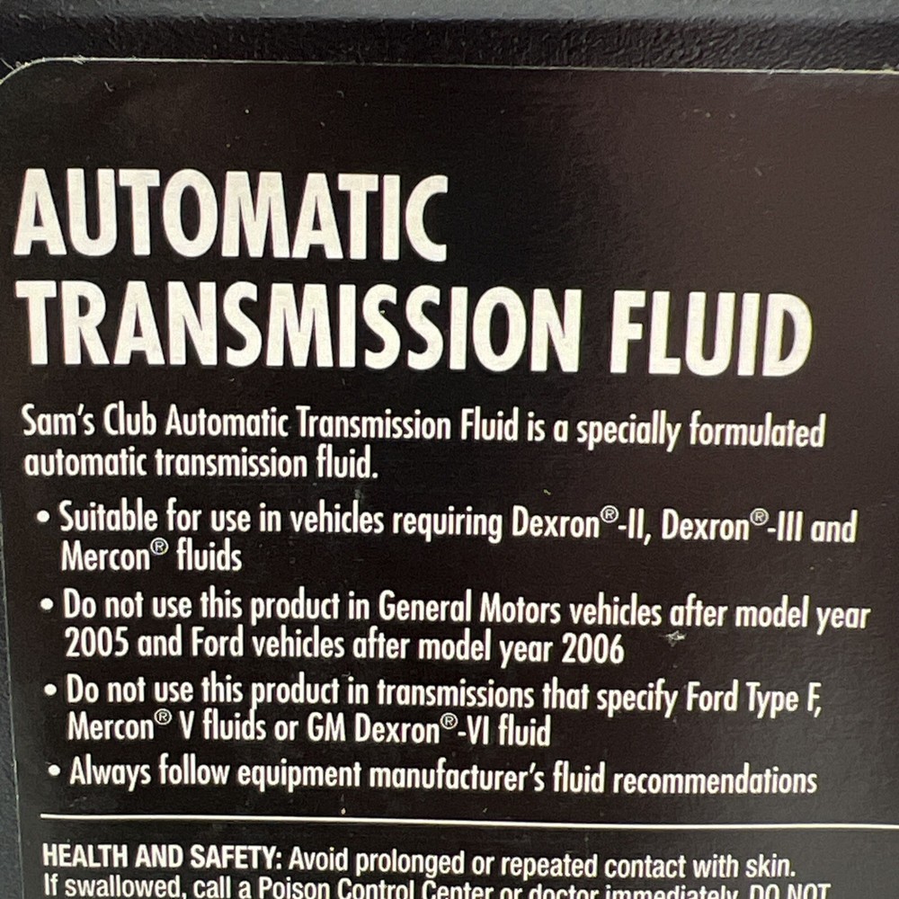 Automatic Transmission Fluid, Sam's West, Quart Size 7 Bottles, *See Description