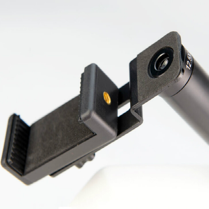 Universal Microscope Stand Mount Bracket Adapter for Cellphone 23.2mm Mounting