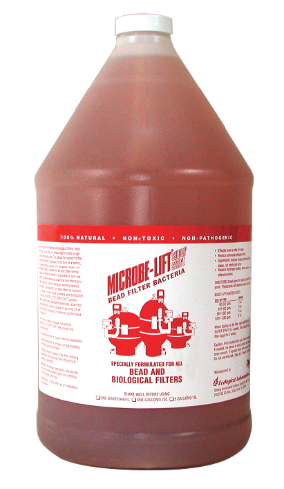 Microbe-Lift Super Start Bead Filter Bacteria 1 Gallon