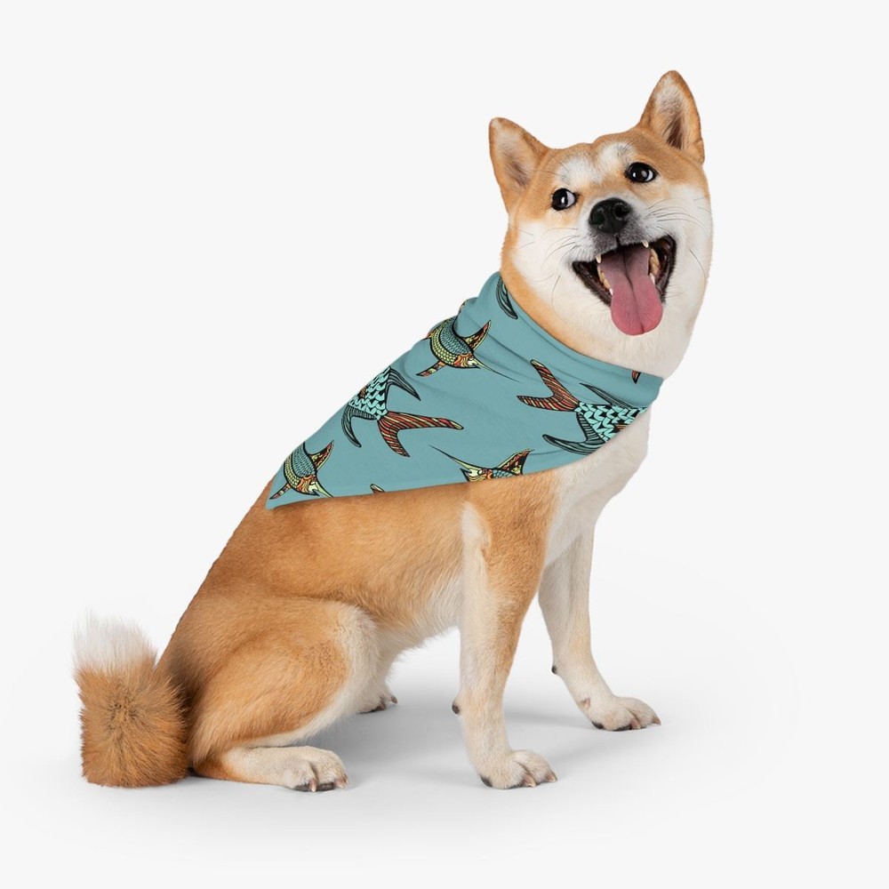 Pet Bandana - Swordfish