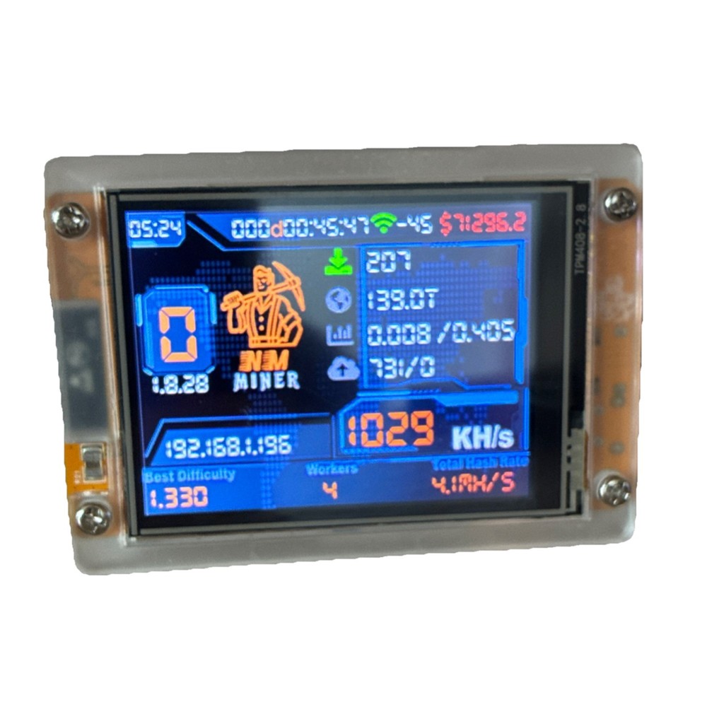 BITCOIN NMMiner Set(4) with stand