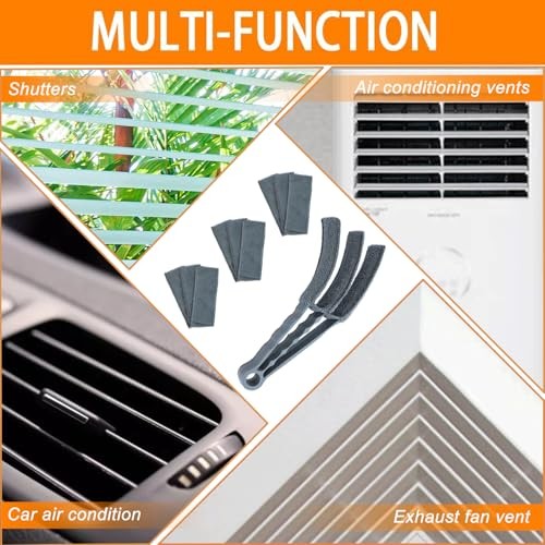 Microfiber Feather Duster, Window Blind Duster Brush, Blind Cleaner Tools for