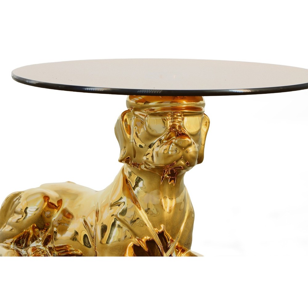 Small Dog with glasses Statue