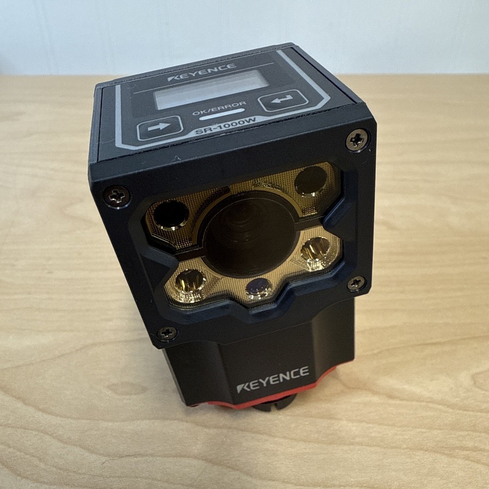 NEW! Keyence SR-1000W Fixed Autofocus Barcode Code Reader - Nov 2022