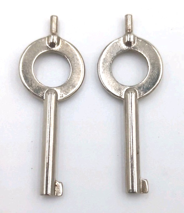 Universal Standard Authentic 1.75" Handcuff Key Set Of 2