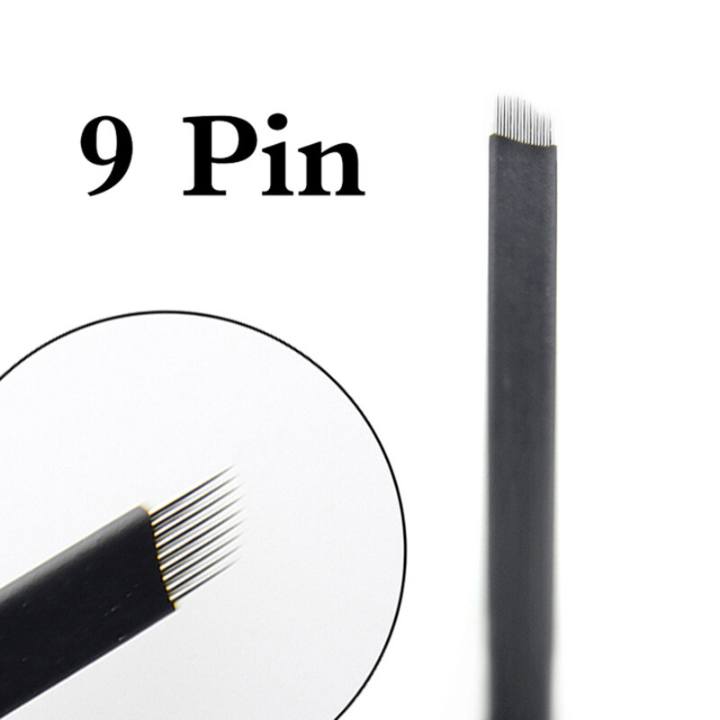 9 Flex Blades Microblading Needles for Tattoo Permanent Makeup Needles