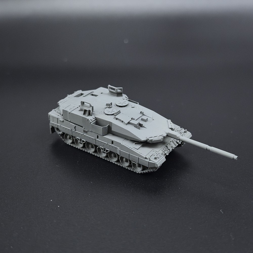 3D Printed 1/144 German Leopard 2A8 Main Battle Tank Unpainted Model Kit/