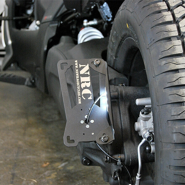 NEW RAGE CYCLE Side Mount License Plate RYKER-SIDE