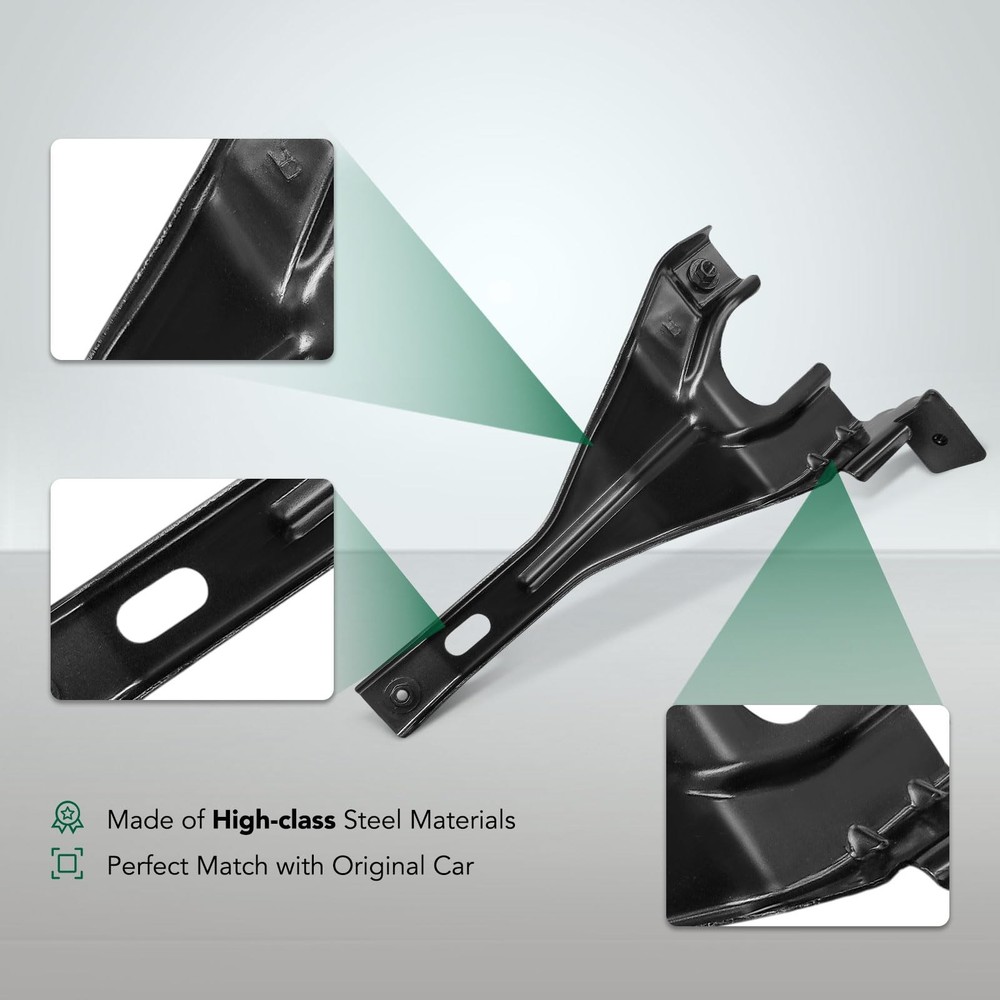 Front Passenger Lower Inner Bumper Bracket Compatible with Ford Ranger 2019-2023