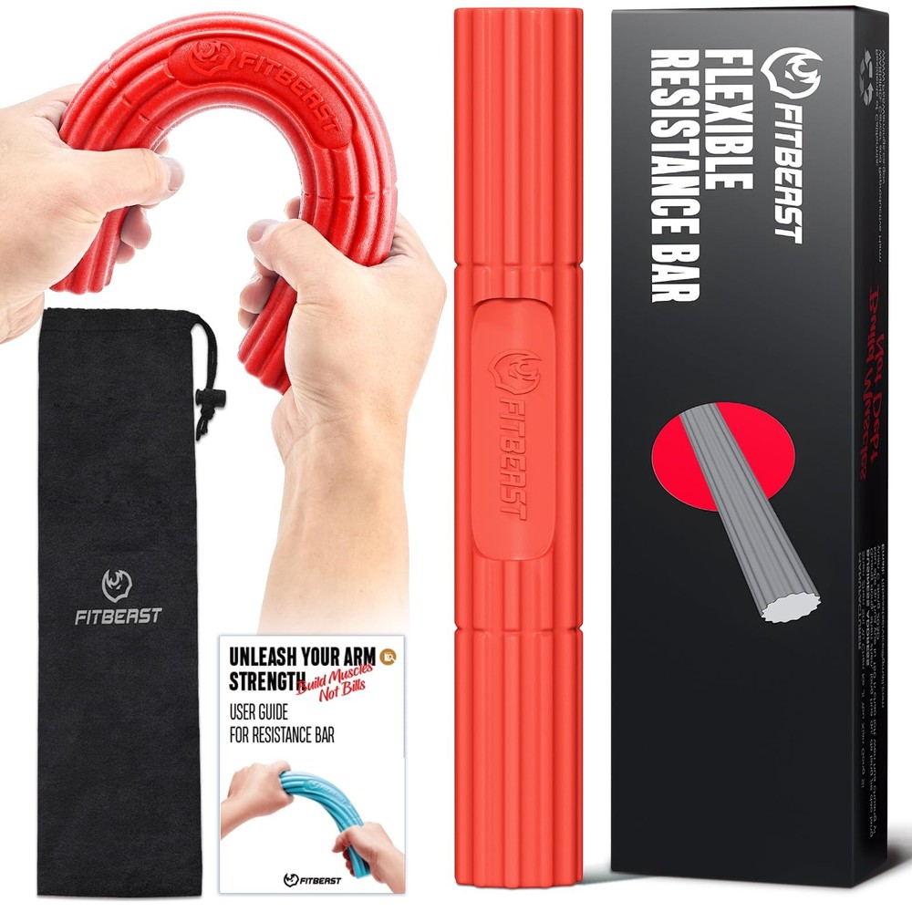 Hand Exerciser Bars for Physical Therapy - Relieves Tendonitis Pain & Improve...