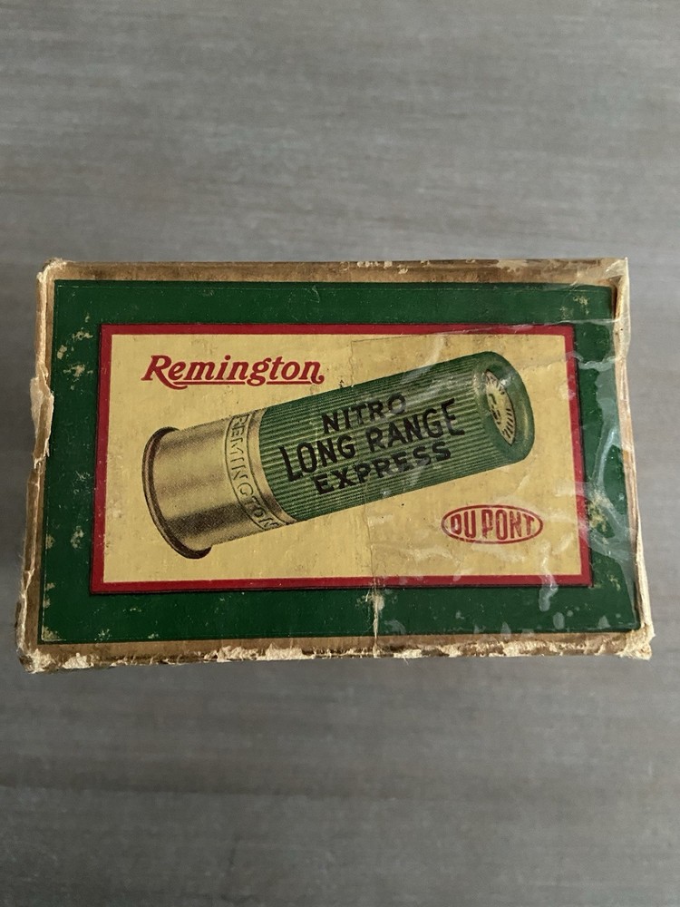 Remington Kleanbore Shotshell Box Vintage