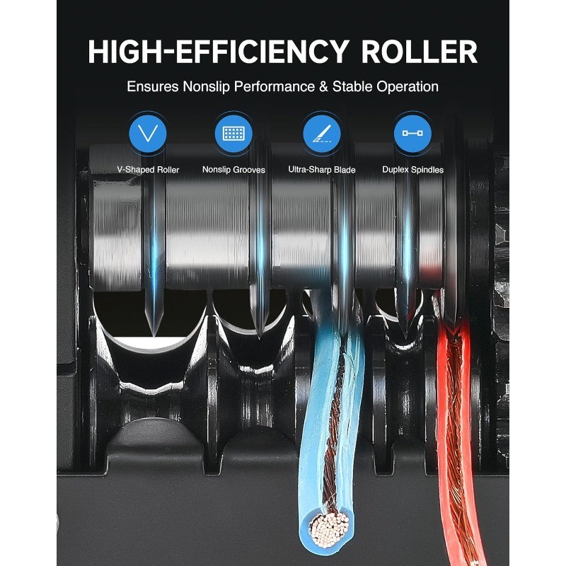 Manual Wire Stripping Machine, Drill Powered Wire Stripper Machine 6 Channels