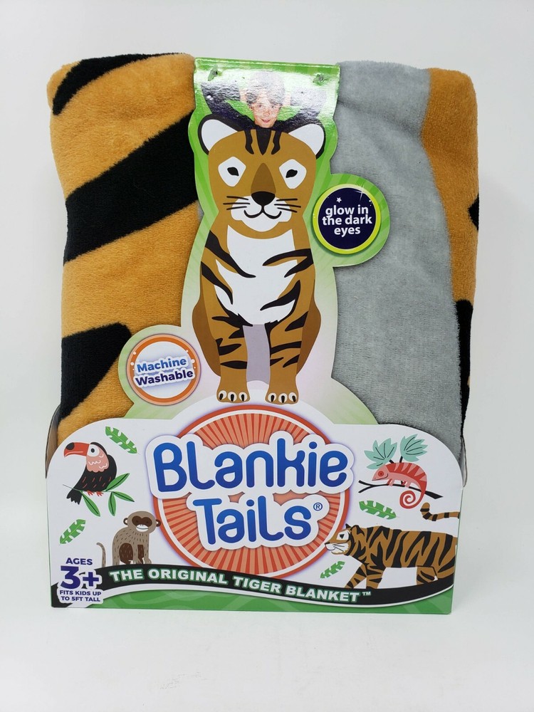 Blankie Tails Blanket - Tiger
