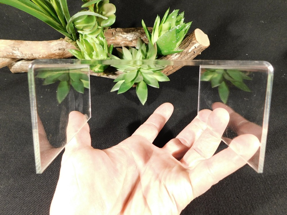 Display Stand Riser Type Short Clear Lucite Large Size
