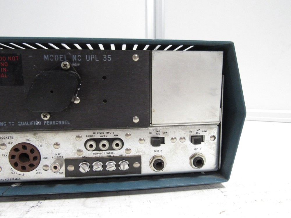 Altec Lansing University Sound 35T Power-Line Solid State Amplifier Untested