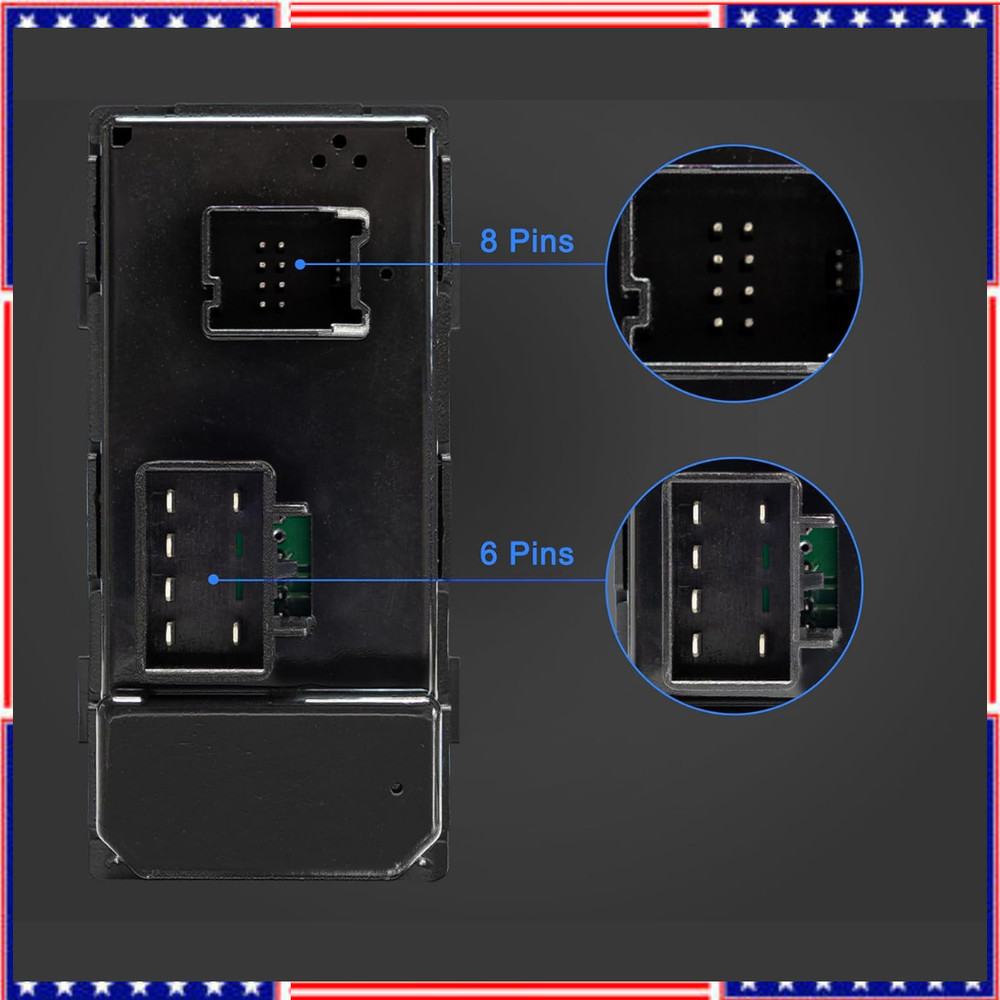 Driver Side Power Window Master Control Switch fit for 2007-2013 Chevy Silverado