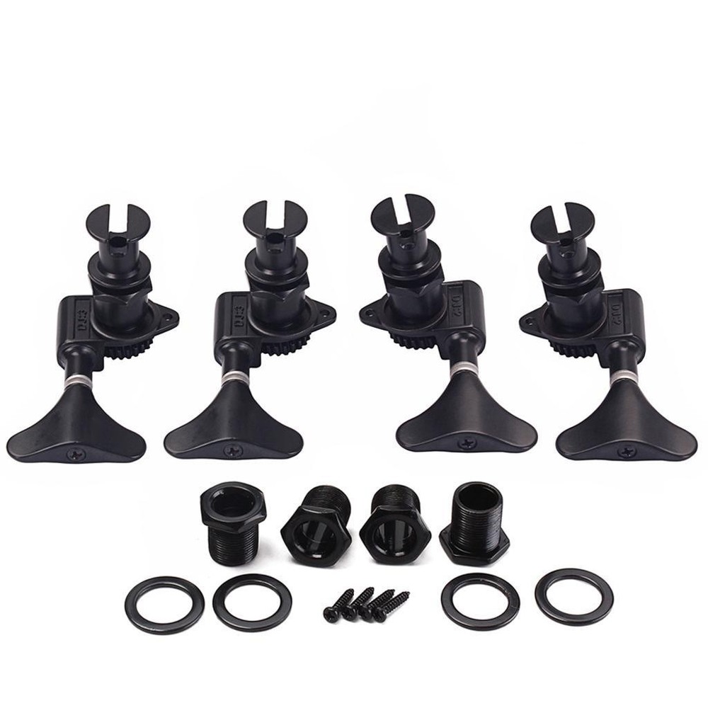 Ukulele String Tuning Pegs, 2L2R Enclosed Locking Tuners