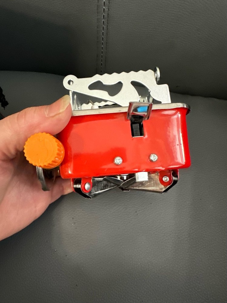 Kovar K-202 Portable Card Type Camping Stove with Piezo Ignition