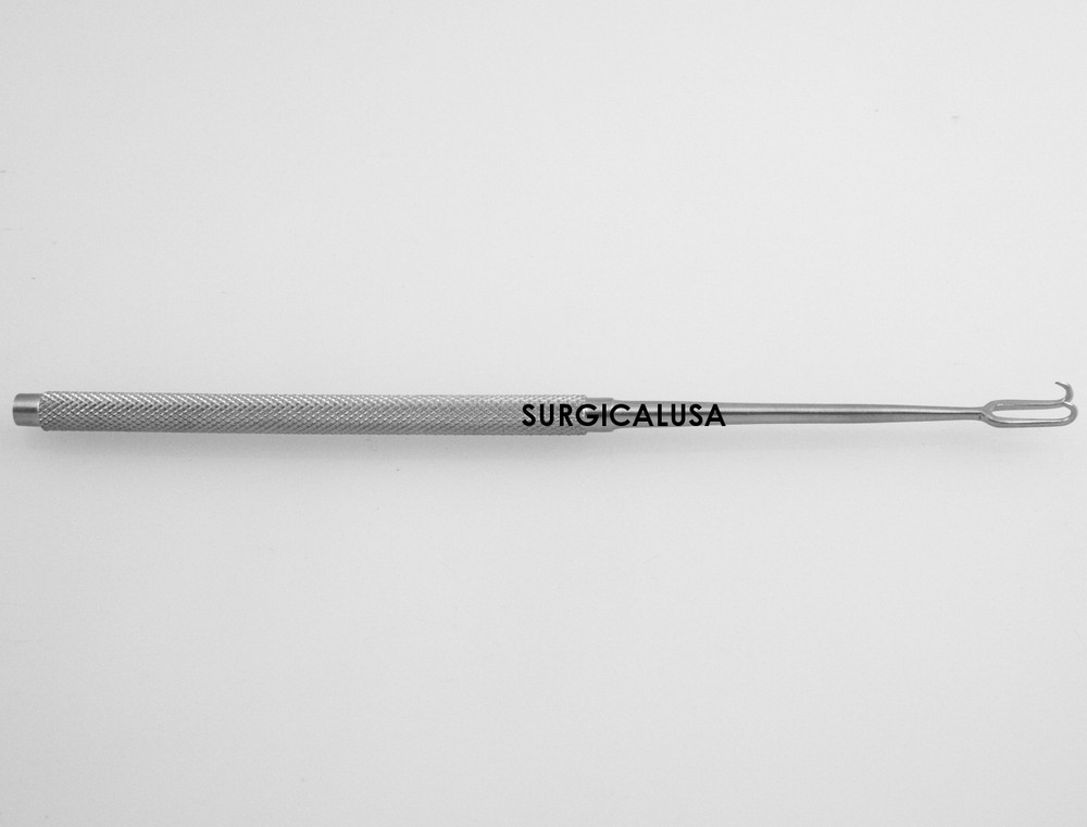 Joseph Double Hook 6.25" Two Sharp Prongs 7mm NEW Surgical Instruments