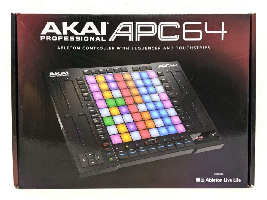 Akai Professional APC64 Ableton Live Controller – 64 RGB Pads, CV/Gate, Sequence