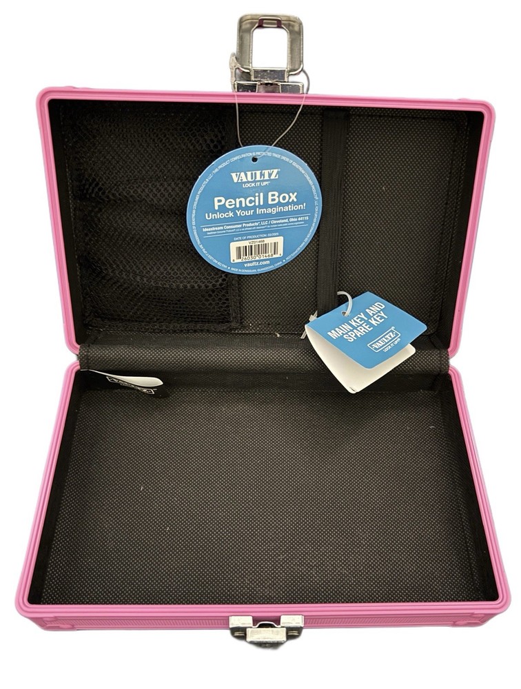 Vaultz Rainbow Gradient Locking Supply Box