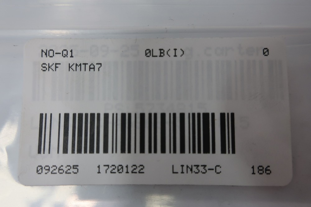 Skf KMTA7 Precision Locking Nut