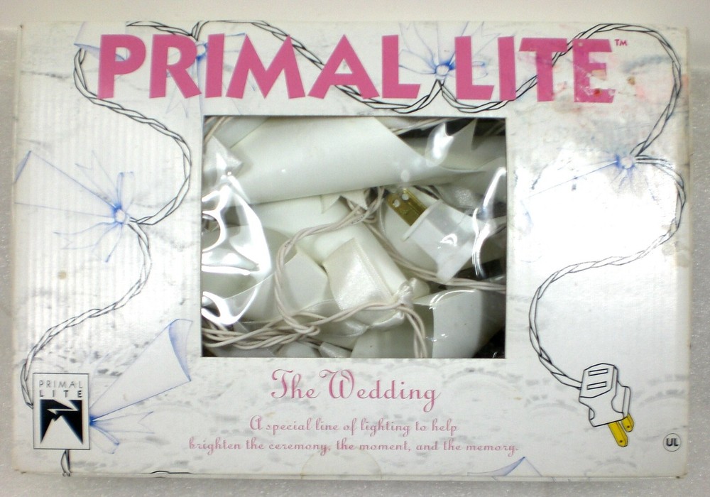 Primal Lite The Wedding Light Set 1994 string light set 10 White FREE SHIP