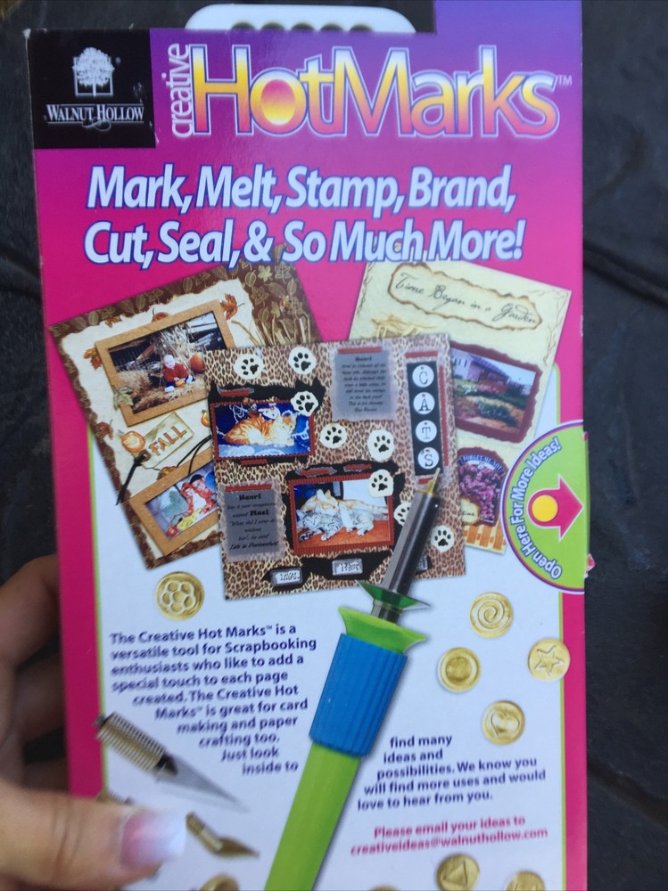 Creative Hot Marks Tool Kit, 15 Points Hot Cutting, 15 Scrapbooking Points