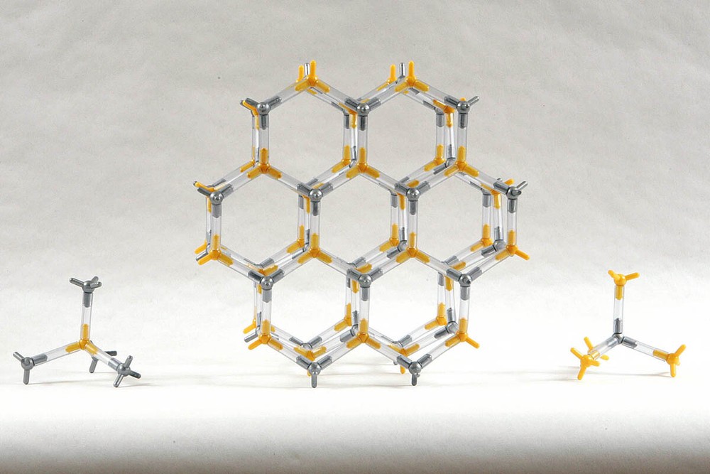 Wurtzite (Zinc Sulfide) Molecule / Molecular Model Kit (186 Pcs) Super Models