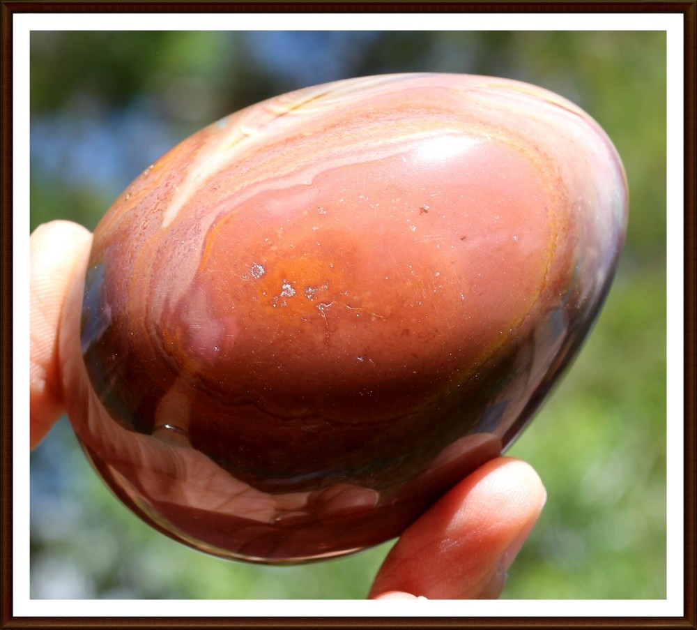 Beautiful! Polychrome Jasper Egg (JAS616)