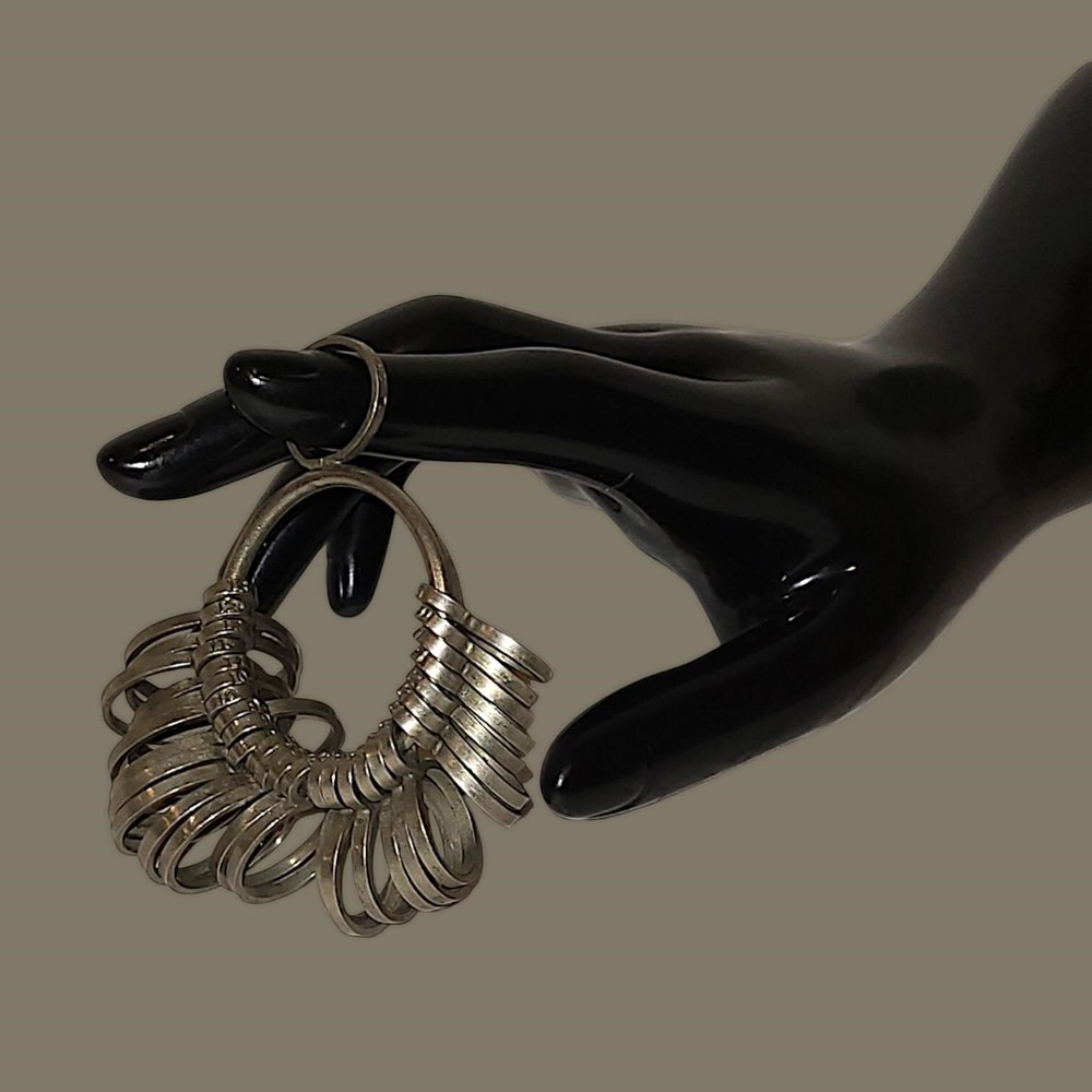 Universal Standard Metal Finger Ring Sizer