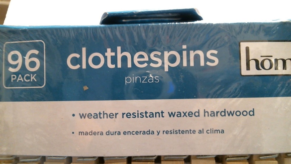 Homz Clothespins 96 pack (12400) FS