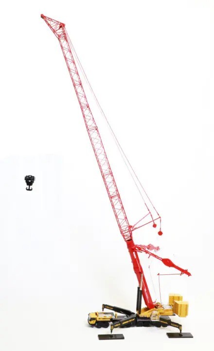 1: 50 SAC16000S All Ground Engineering Crane Alloy Model