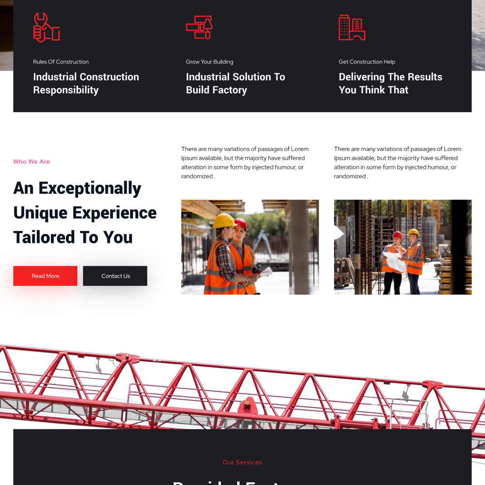 Building Constructor Website Design with Free VPS Web Hosting and Installation