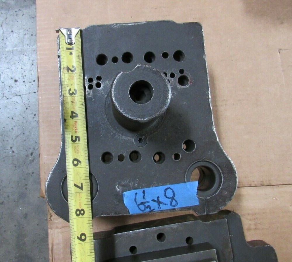 PUNCH PRESS DIE SHOES SET 8"X6.5"