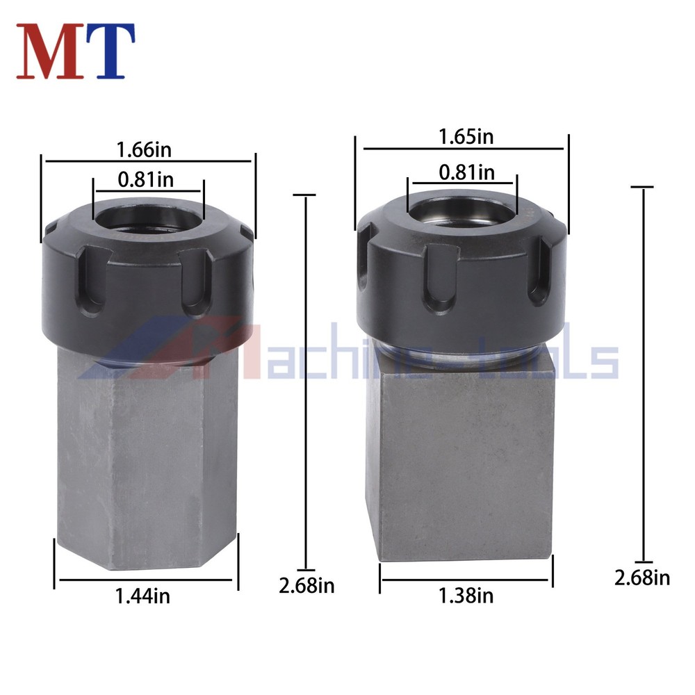 Industrial ER-25 Hex Square Collet Blocks for Machine