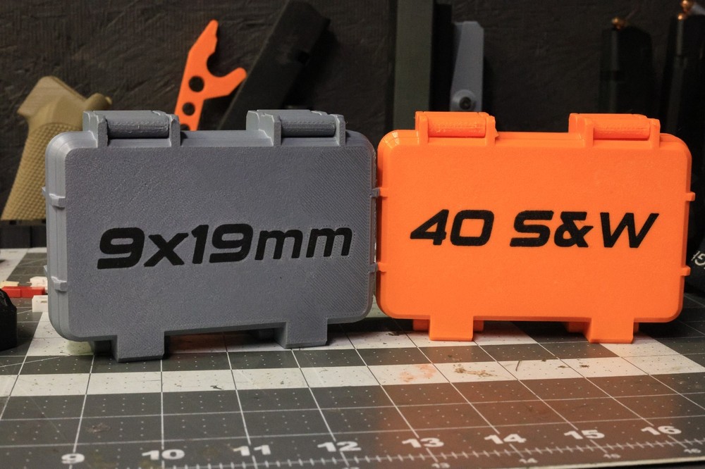 3D Printed 9mm 50-Round Ammo Box
