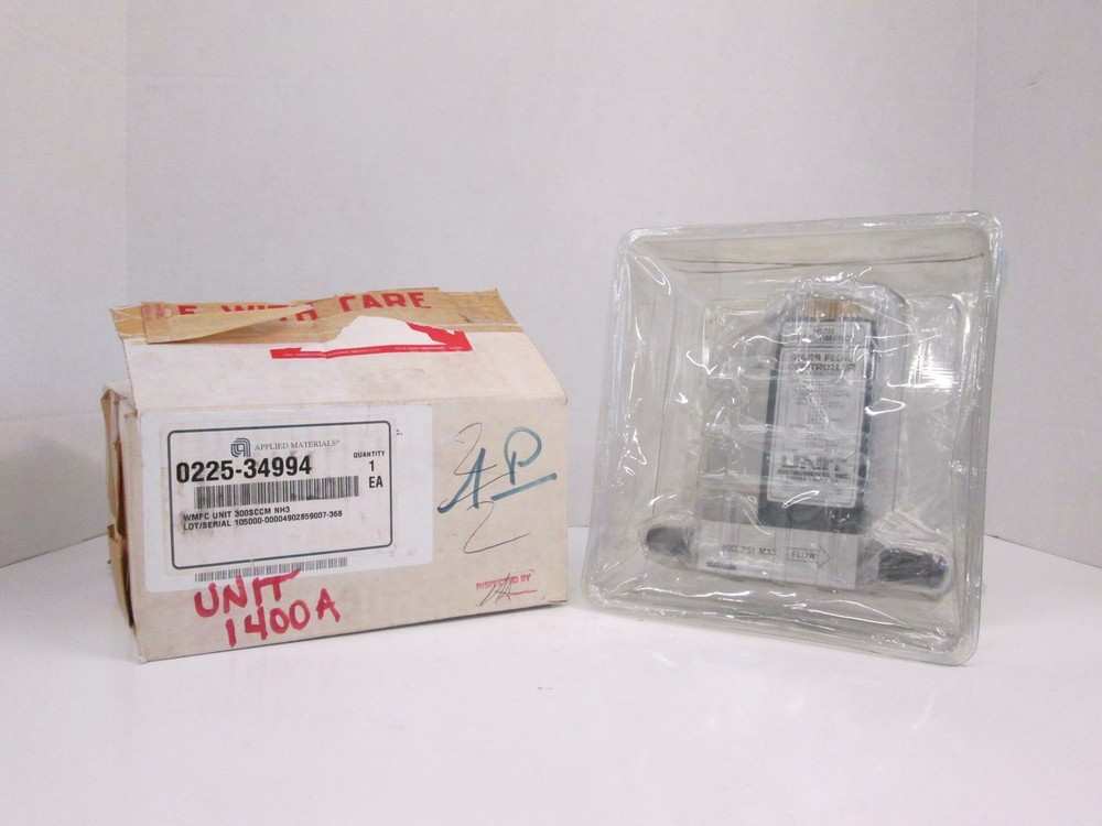 Unit UFC-1400A Mass Flow Controller MFC, NH3, 300 SCCM, Used