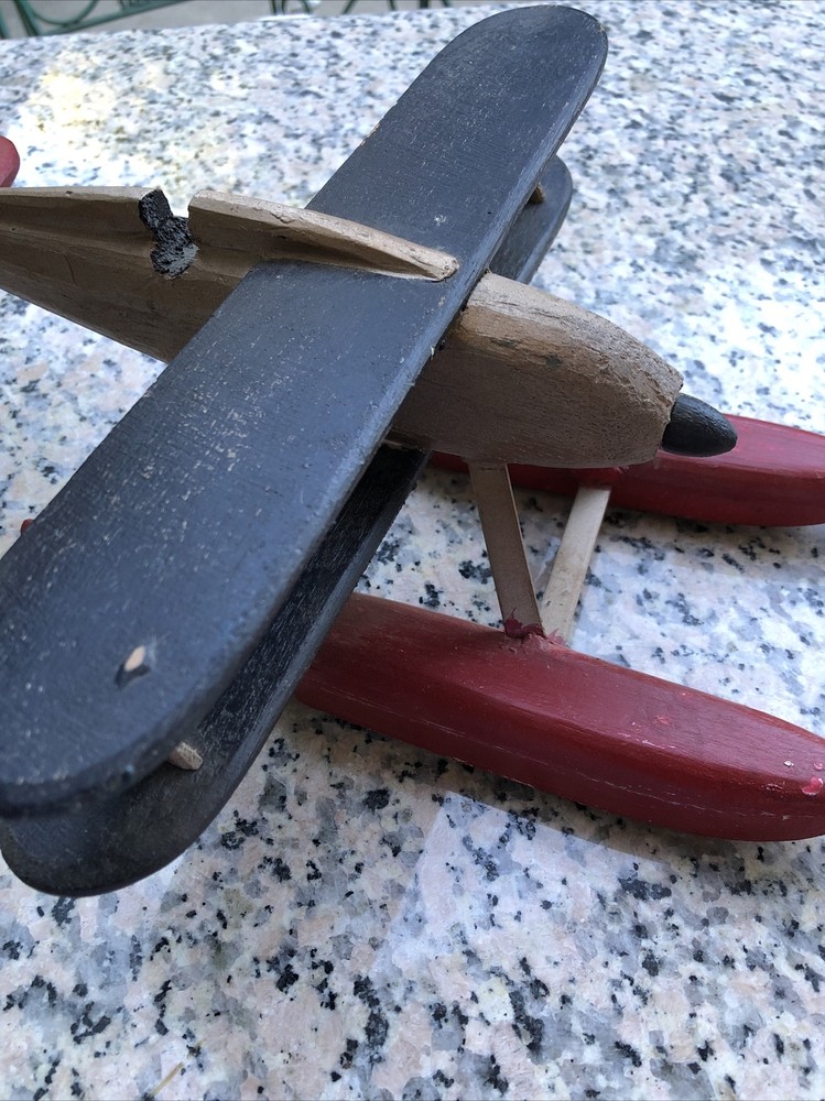 VintageProp Airplane Model Wood